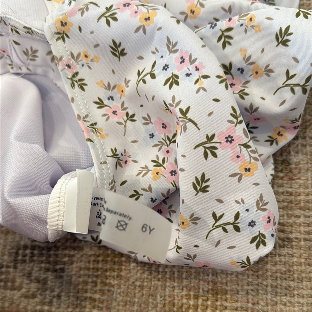 Floral Ruffle Swimsuit - Picture 7 of 7